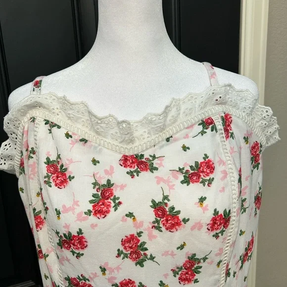 JessaKae The Madeline Romantic Floral Maxi Tiered Vintage Charm Sundress Size XL - Picture 7 of 15